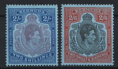 bermuda-1938-2s-dull-purple-blue-pale-blue-2-6d-black-orange-red-pale-blue