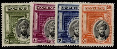 zanzibar-gv-sg323-326-1935-silver-jubilee-set-m-mint-cat-42