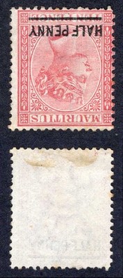 mauritius-sg79w-1-2d-on-10d-rose-wmk-inv-mint-no-gum-cat-140-pounds