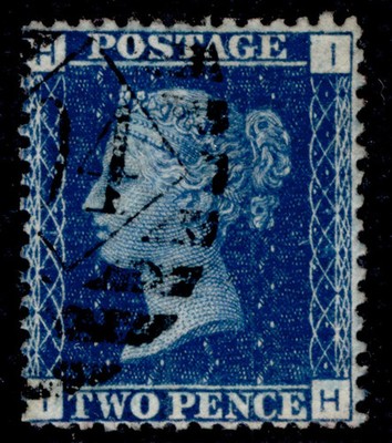 gb-qv-sg47-2d-dp-blue-plate-15-fine-used-cat-22-ih