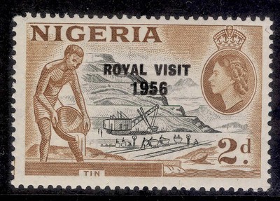 nigeria-qeii-sg81-2d-1956-royal-visit-nh-mint