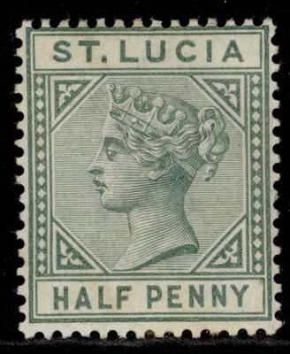 st-lucia-qv-sg31-dull-green-m-mint-cat-18