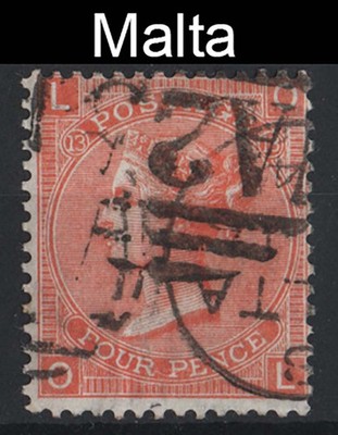 malta-1865-4d-vermilion-plate-13-vgu-a25-malta-duplex-sg94
