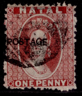 south-africa-natal-qv-sg76-1d-rose-used-cat-95