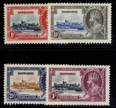 barbados-gv-sg241-244-1935-silver-jubilee-set-nh-mint-cat-35