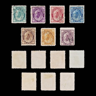 9564-canada-sg141-149-set-of-8-1897-used-c100