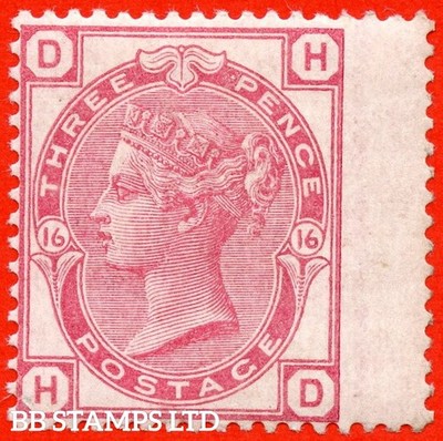 sg-143-j40-hd-3d-rose-plate-16-a-fine-unmounted-mint-example-b83899