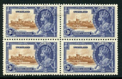 swaziland-1935-silver-jubilee-sg23a-3d-extra-flagstaff-in-a-block