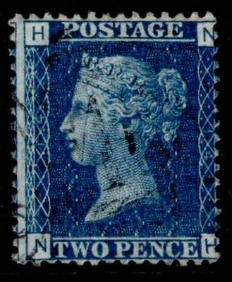 gb-qv-sg47-2d-dp-blue-plate-14-fine-used-cat-20-nh