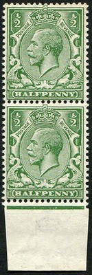 d-sg-351-variety-missing-crown-in-wmk-r-19-3-on-top-stamp-of-pair