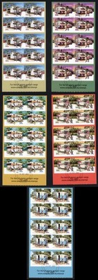 australia-sg2889a-93a-2007-caravanning-set-of-5-panes-fine-used