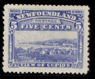 canada-newfoundland-gv-sg99-5c-bright-blue-m-mint-cat-50