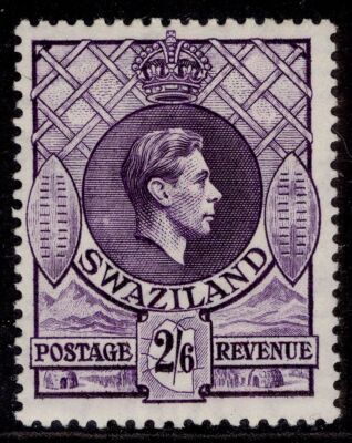 swaziland-gvi-sg36a-2s-6d-violet-m-mint-cat-32-perf-14x13