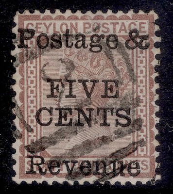 ceylon-qv-sg173-10c-on-64c-red-brown-fine-used-cat-55-p14x12