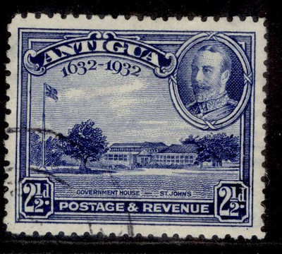 antigua-gv-sg85-2d-deep-blue-fine-used