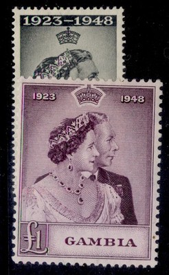 gambia-gvi-sg164-165-1949-royal-silver-wedding-set-m-mint-cat-21