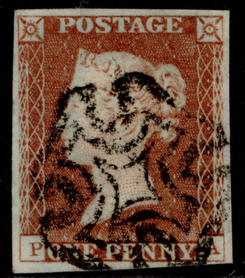 gb-qv-sg8-1d-red-brown-black-mx-plate-19-fine-used-cat-60-pa