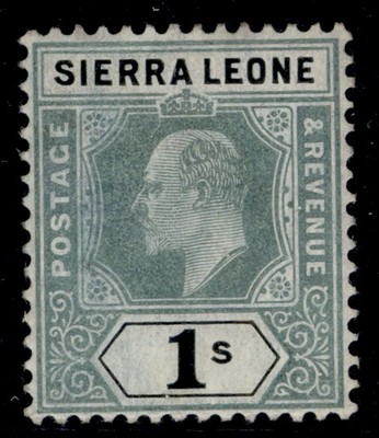 sierra-leone-edvii-sg95-1s-green-black-m-mint-cat-14