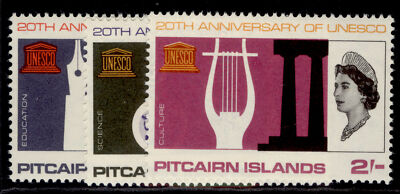 pitcairn-islands-qeii-sg61-63-1966-unesco-set-lh-mint