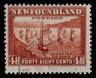 canada-newfoundland-gv-sg228c-48c-red-brown-fine-used-cat-14