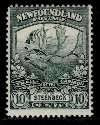 canada-newfoundland-gv-sg137-10c-deep-grey-green-m-mint-cat-15