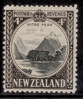 new-zealand-gvi-sg583b-4d-black-sepia-lh-mint-cat-40-perf-12