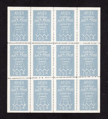 1934-air-post-exhibition-mint-sheetlet-of-12-perforated