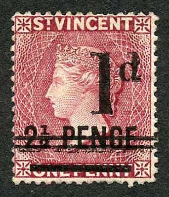 st-vincent-sg46x-1d-on-2-1-2d-on-1d-lake-wmk-crown-ca-reversed-j-short-serif