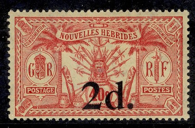 new-hebrides-gv-sg35-2d-on-40c-red-yellow-m-mint-cat-130