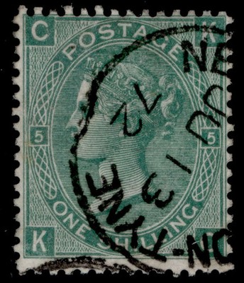 gb-qv-sg117-1s-green-plate-5-fine-used-cat-45-cds-kc