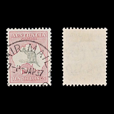 9659-australia-sg136-10s-grey-pink-1932-sc-127-mi109-used-c150