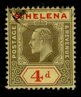 st-helena-edvii-sg66b-4d-black-red-yellow-fine-used-cat-22