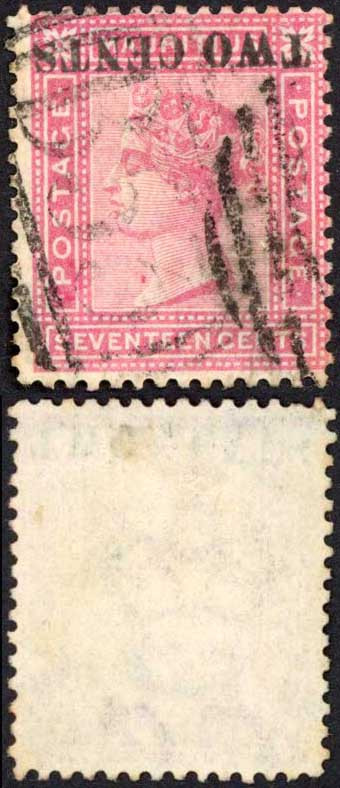 mauritius-sg119a-2c-on-17c-rose-inverted-opt-cat-600-pounds