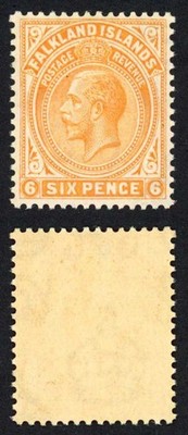 falkland-is-sg78-6d-pale-yellow-orange-wmk-script-u-m