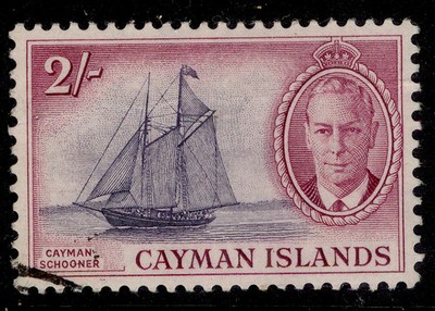 cayman-islands-gvi-sg145-2s-violet-reddish-purple-fine-used-cat-15