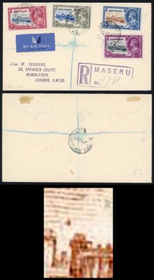 basutoland-sg13g-1935-silver-jubilee-3d-dot-to-left-of-chapel-on-cover