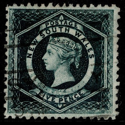 australia-new-south-wales-edvii-sg329-5d-dark-blue-green-fine-used-p11-x-12