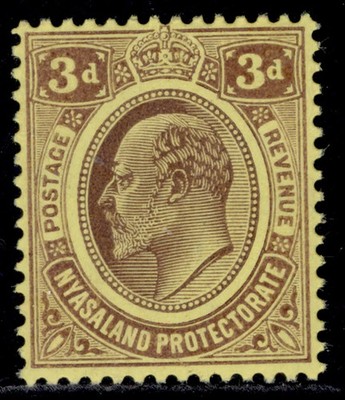 nyasaland-protectorate-edvii-sg75-3d-purple-yellow-nh-mint