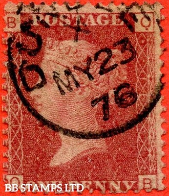 sg-43-44-g1-qb-1d-rose-red-plate-167-a-very-fine-23rd-may-18-b69389