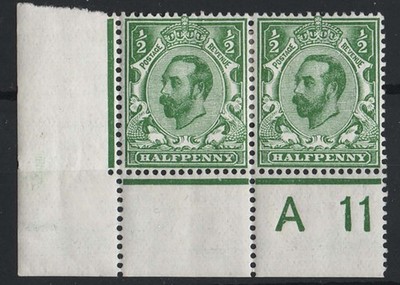 gb-1911-d-die-1a-wmk-crown-sg321-vf-mint-a11-corner-pair-perf-type-1a