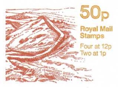 fb34-50p-hardians-wall-1st-roman-britain-folded-booklet-cyl-b29b21