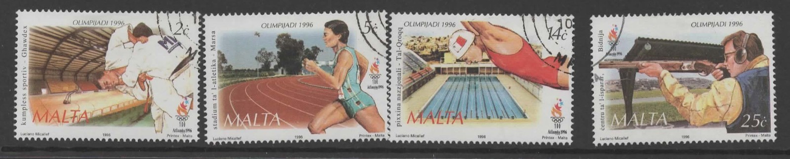 malta-sg1022-5-1996-olympice-games-used