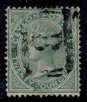 ceylon-qv-sg127-24c-green-fine-used