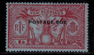new-hebrides-gv-sg-d5-10d-1f-carmine-blue-m-mint-cat-40