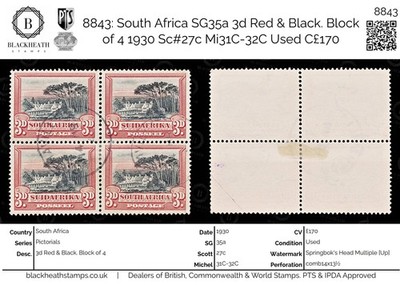 8843-south-africa-sg35a-3d-red-black-block-of-4-1930-sc-27c-mi31c-32c-used-c
