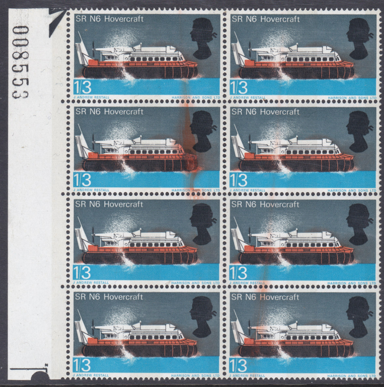 qeii-gb-sg703p-1-3-british-technology-orange-red-ink-flaw-unmounted-mint