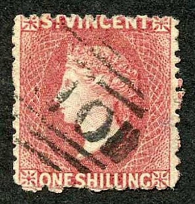 st-vincent-sg17-1-deep-rose-red-wmk-small-star-s-ways-perf-11-to-12-5-cat-140
