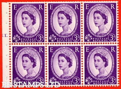sg-545-sb90-3d-deep-lilac-an-unmounted-mint-cylinder-booklet-pane-of-b76327