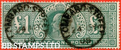 sg-266-m55-1-00-dull-blue-green-a-fine-24th-may-1906-lombard-st-b60555