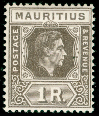 mauritius-sg260-1r-grey-brown-m-mint-cat-45-chalky
